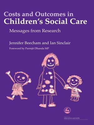 cover image of Costs and Outcomes in Children's Social Care